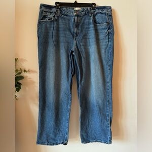 Womens Universal Thread 90’s Baggy Relaxed Mid Rise Denim Jeans 17/R